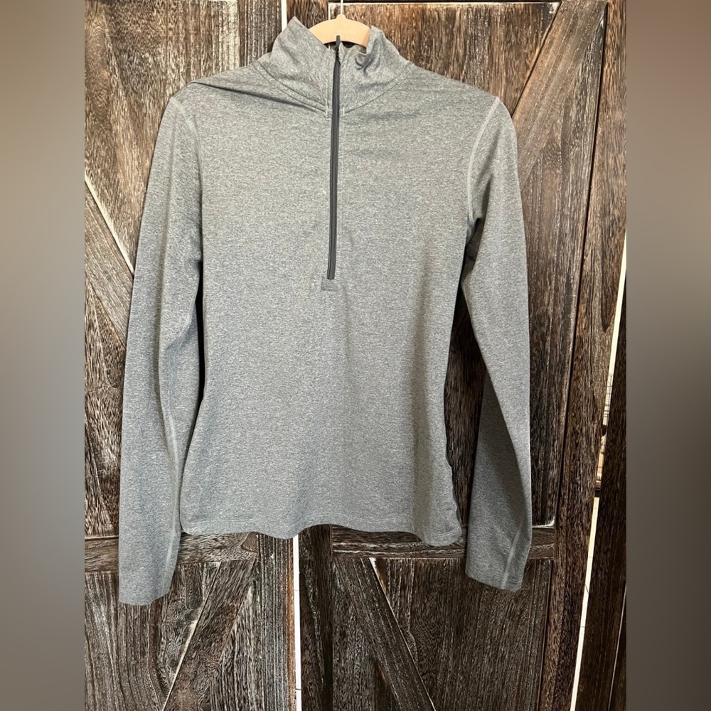 Nike Gray Half-Zip Pullover